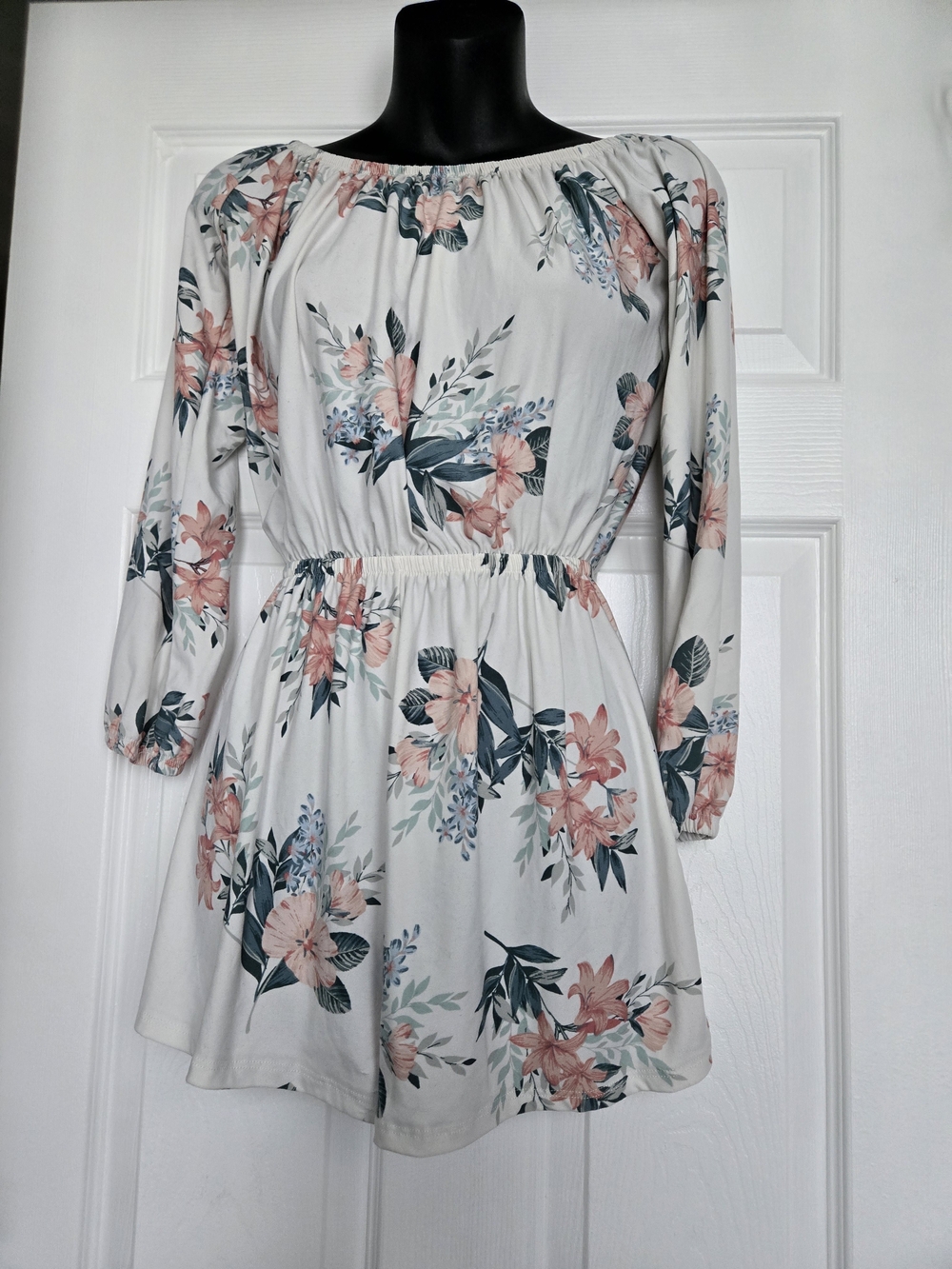 Ardene Floral Off-Shoulder Romper